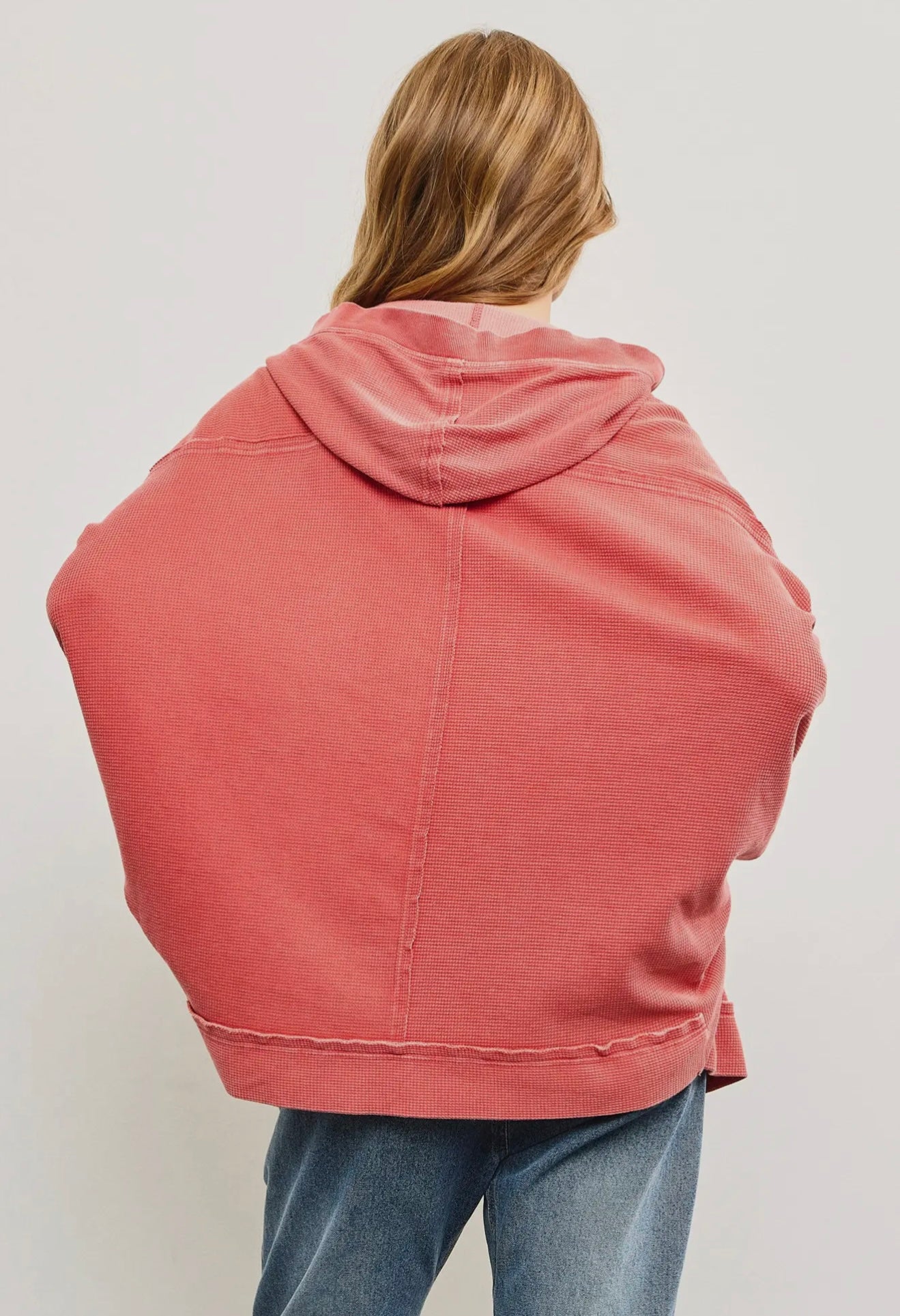 Chili waffle knit cardigan