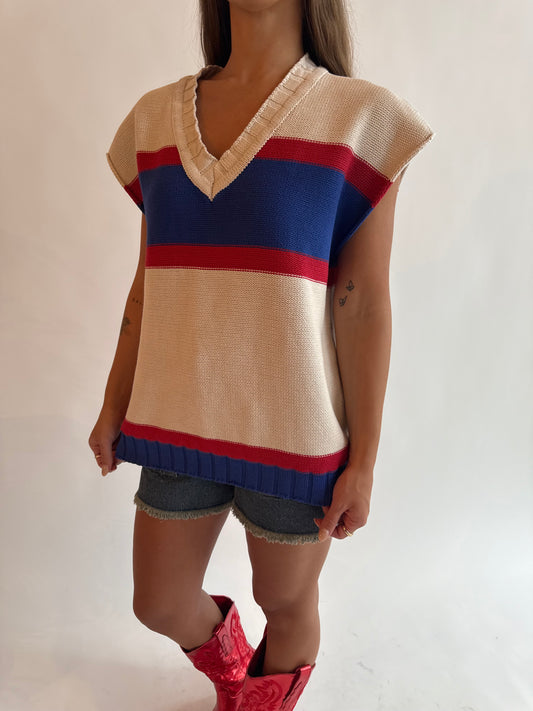 Pep rally sweater vest