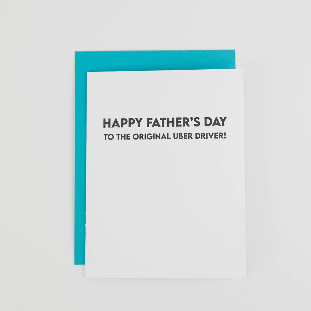 Happy Father’s Day to the Original Uber Driver - Father's Day | Dad Card