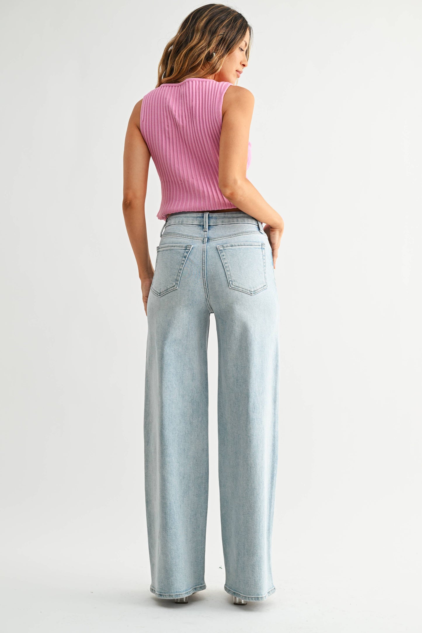 Palazzo Wide Leg Jean