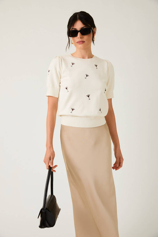 Espresso Martini Thin Knit Sweater