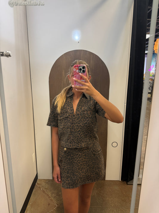 Animal Overlay Skort