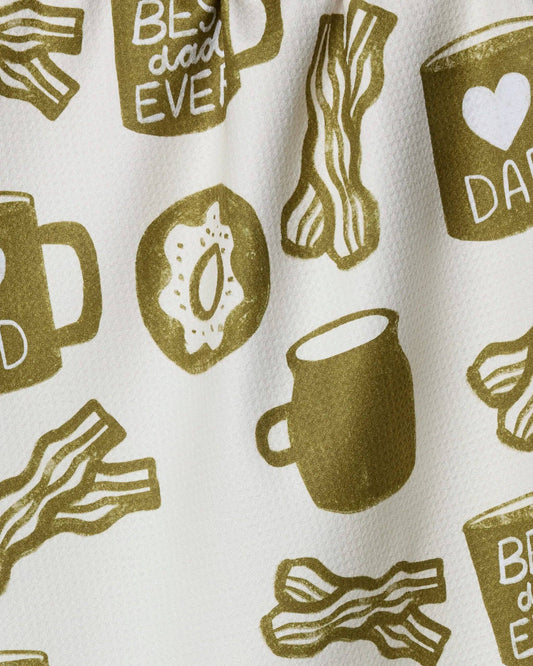 Dad Fuel Tea Towel