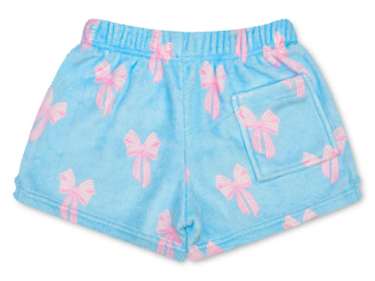 Spring Bows Plush Shorts (Medium (10-12))