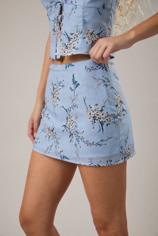 HIGH WAISTED MINI SKORT