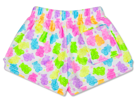 Yummy Gummy Plush Shorts (Medium (10-12))