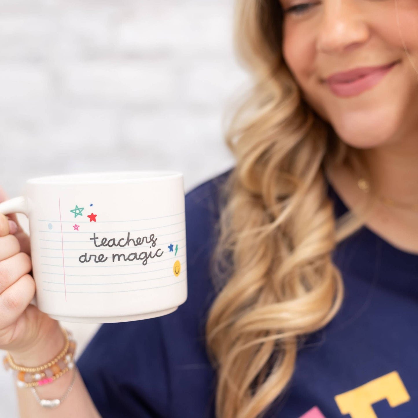 Teachers Are Magic Ceramic Mug - Cream