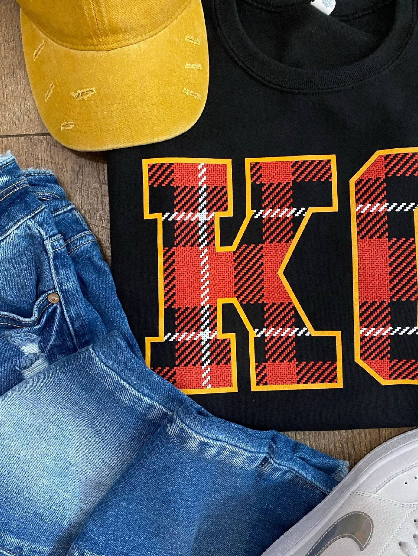 Plaid KC Sweatshirt