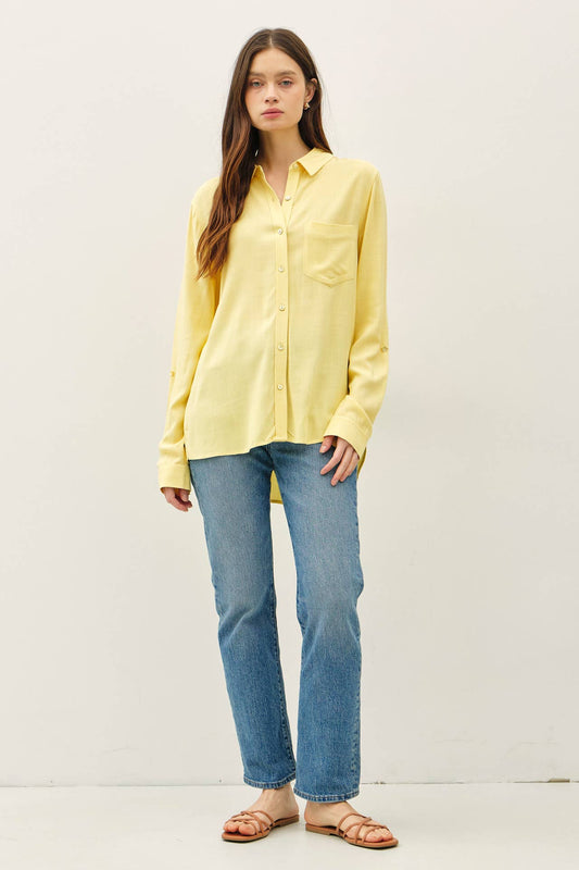 SPRING BUTTON DOWN SHIRT