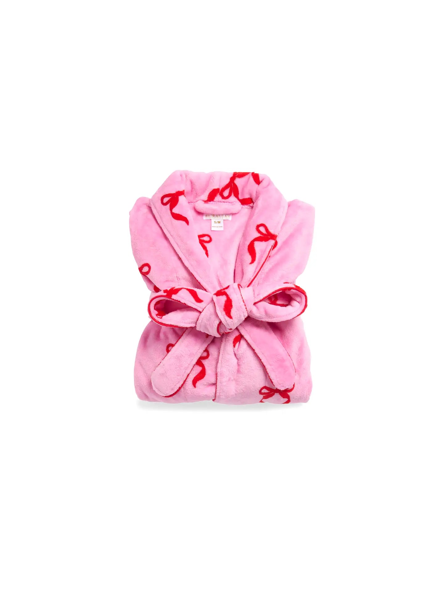Cozy bow robe