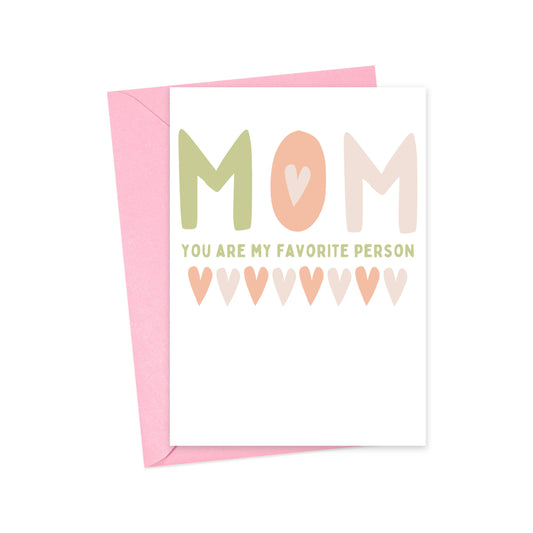 Cute Mothers Day Card for Mom - Happy Mother's Day Cards