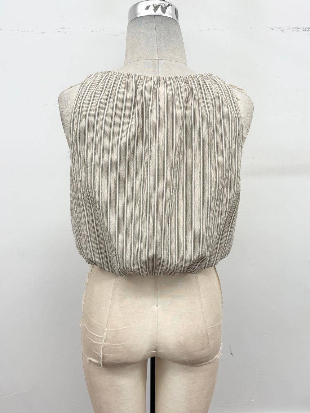 Striped Sleeveless Top