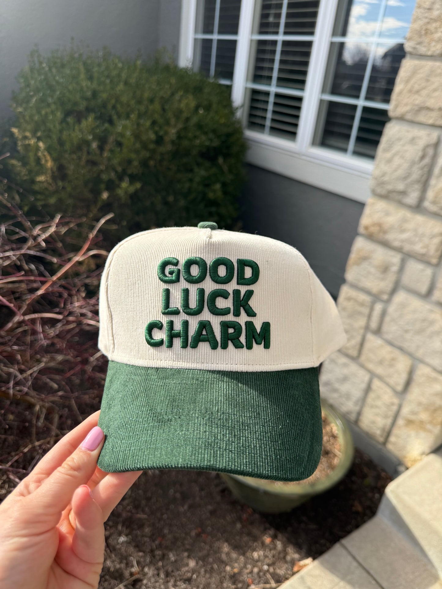 Good luck charm trucker hat