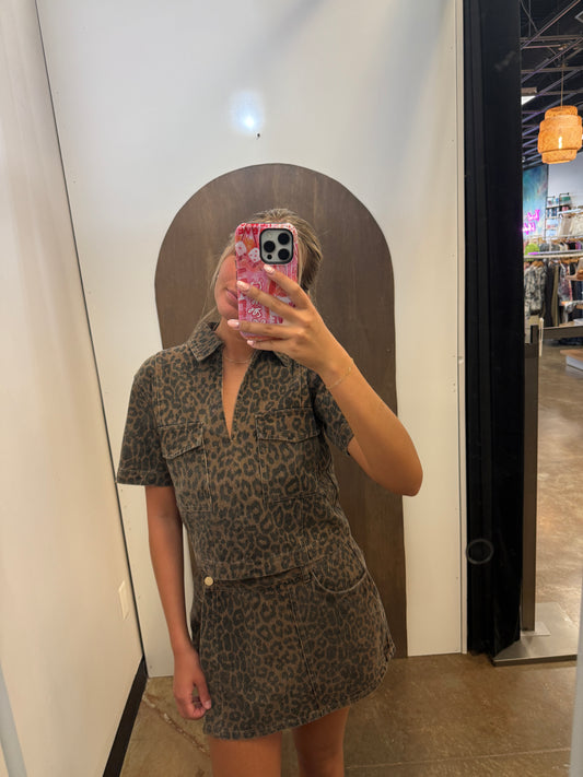 Animal Overlay Skort