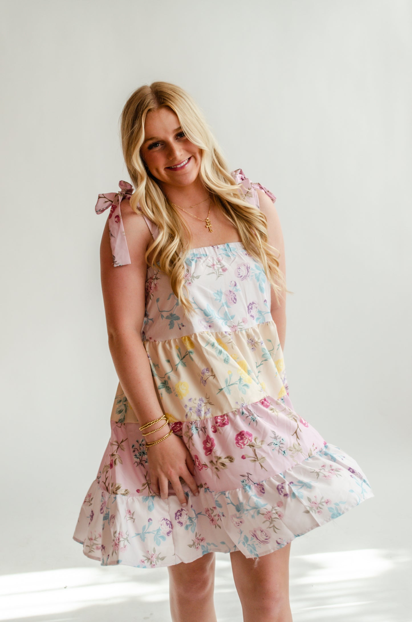 Garden dance dress