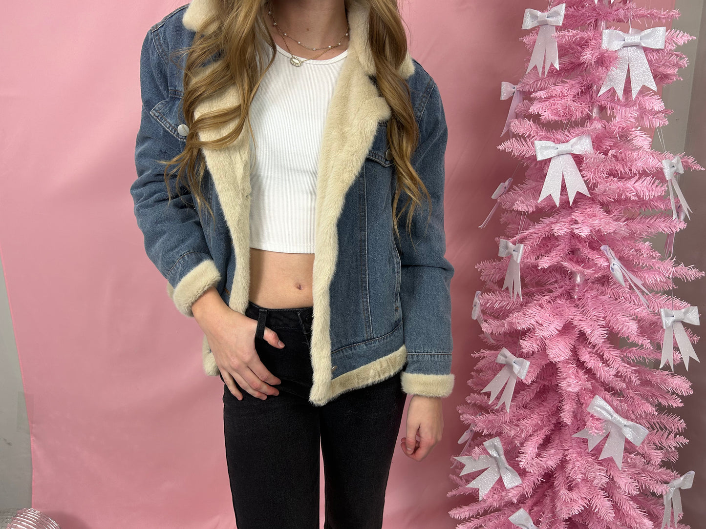 Zee lined denim jacket