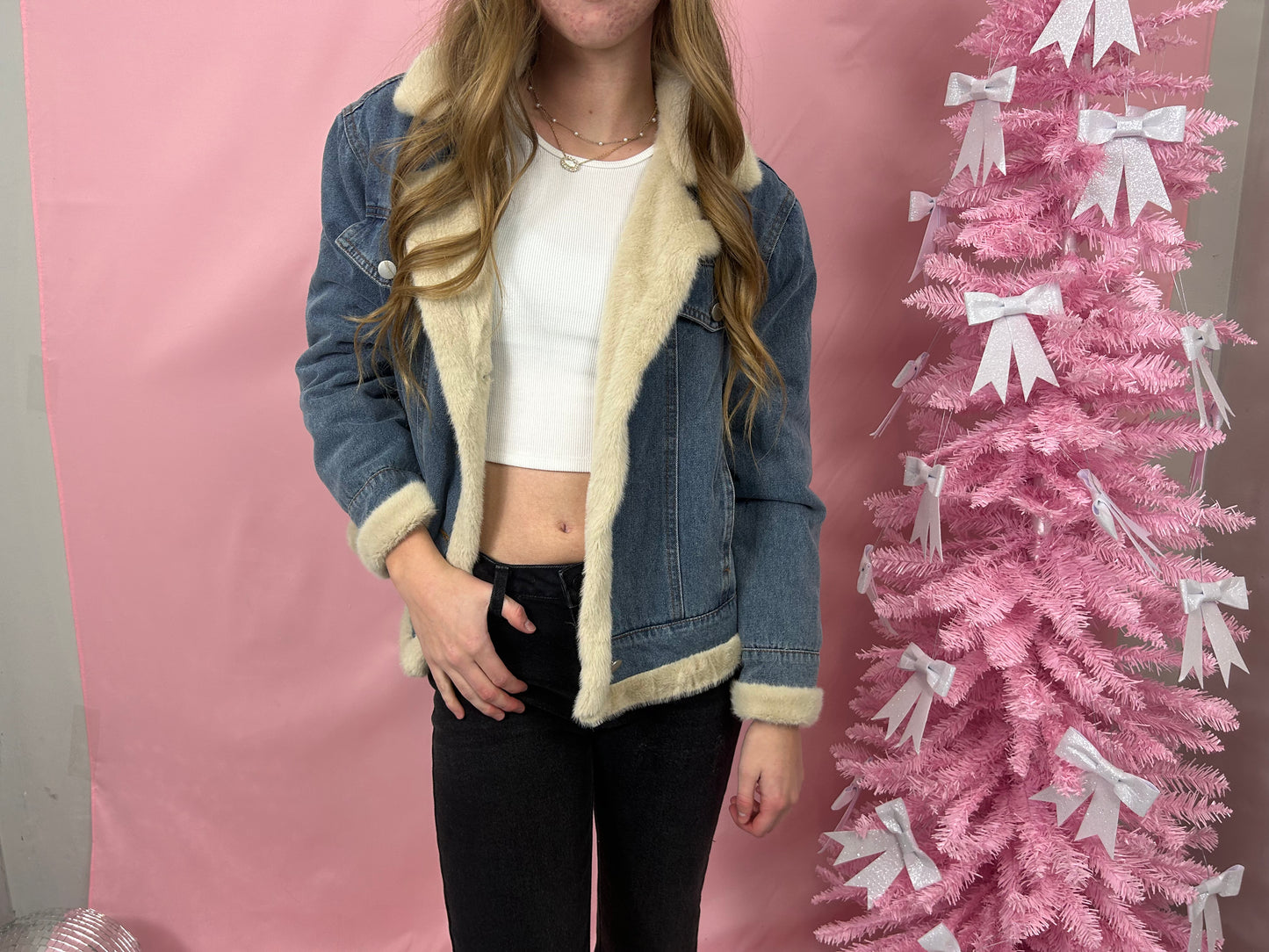 Zee lined denim jacket