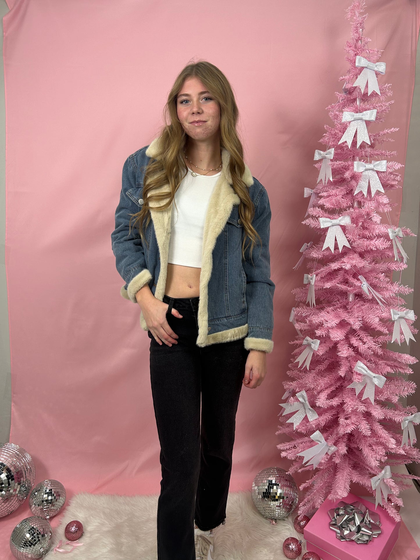 Zee lined denim jacket