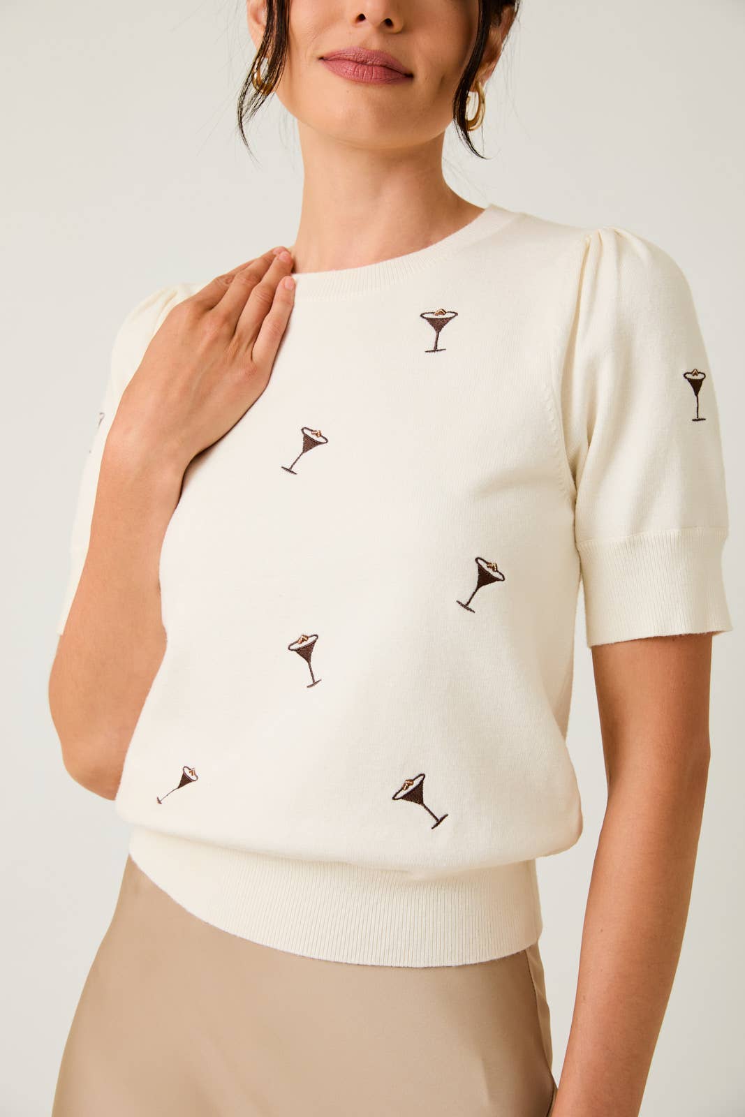 Espresso Martini Thin Knit Sweater