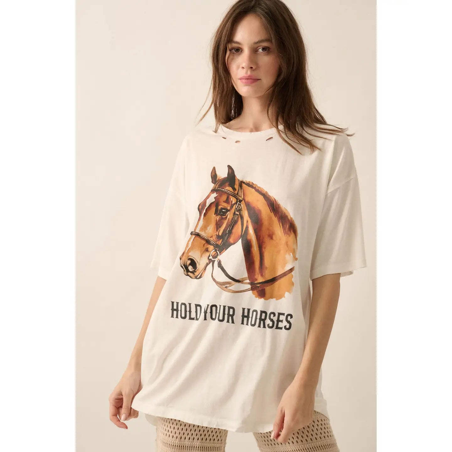 Hold your horses graphic tee