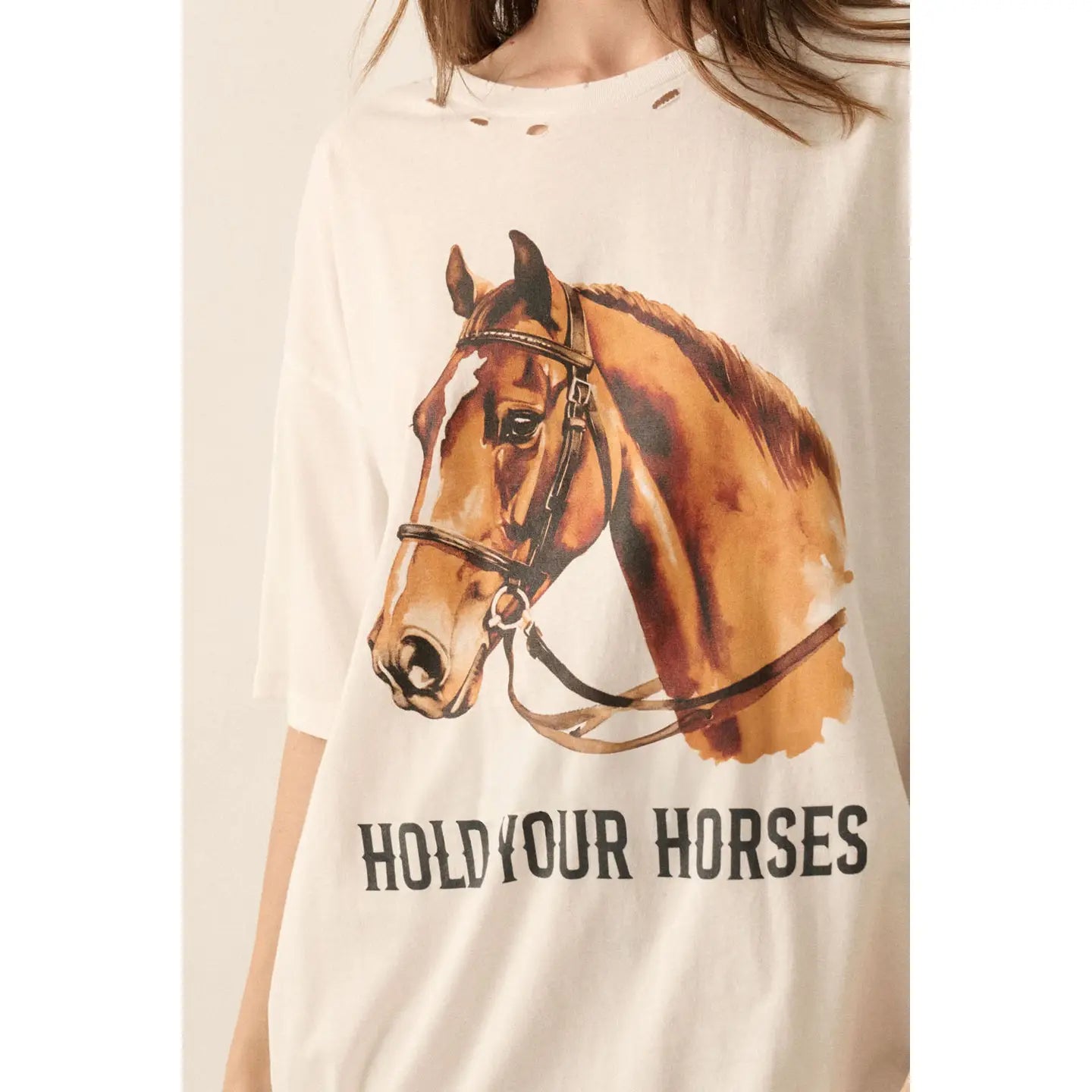 Hold your horses graphic tee