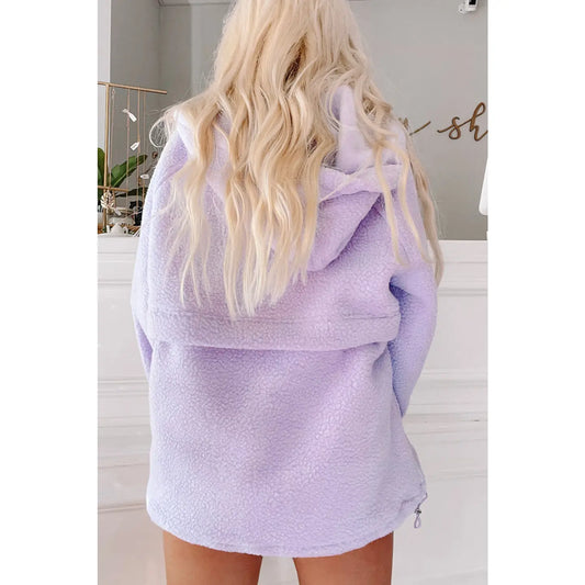 Lavender Fleece pullover
