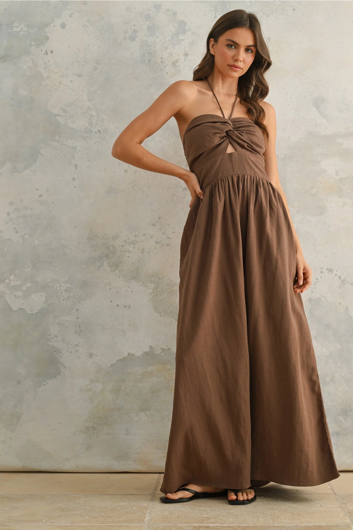 Mocha beach dress