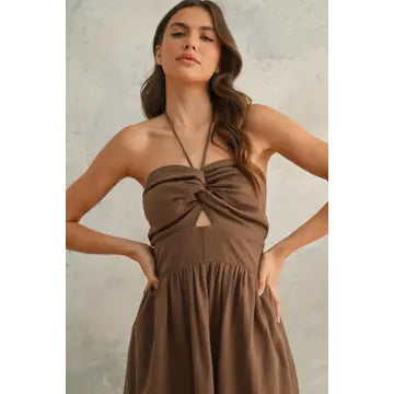 Mocha beach dress