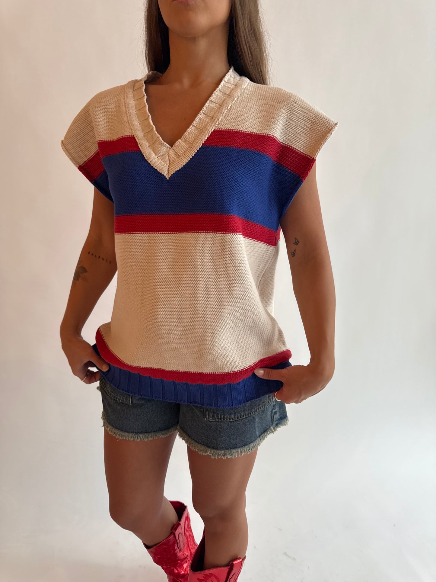 Pep rally sweater vest