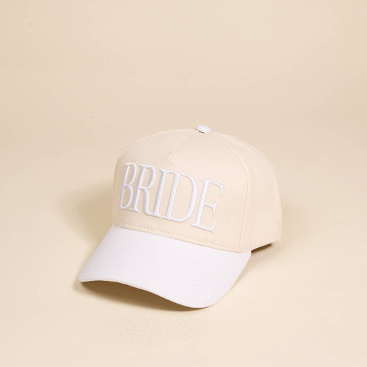 Classic Canvas Hat–Bride