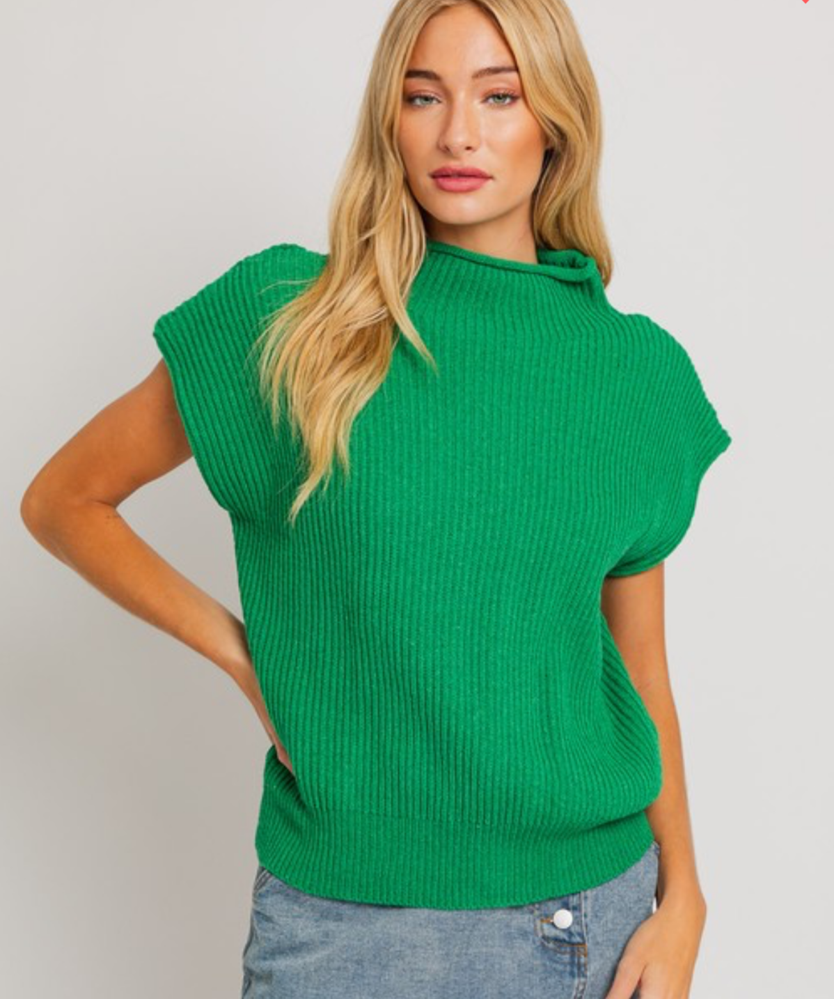UB olive sweater
