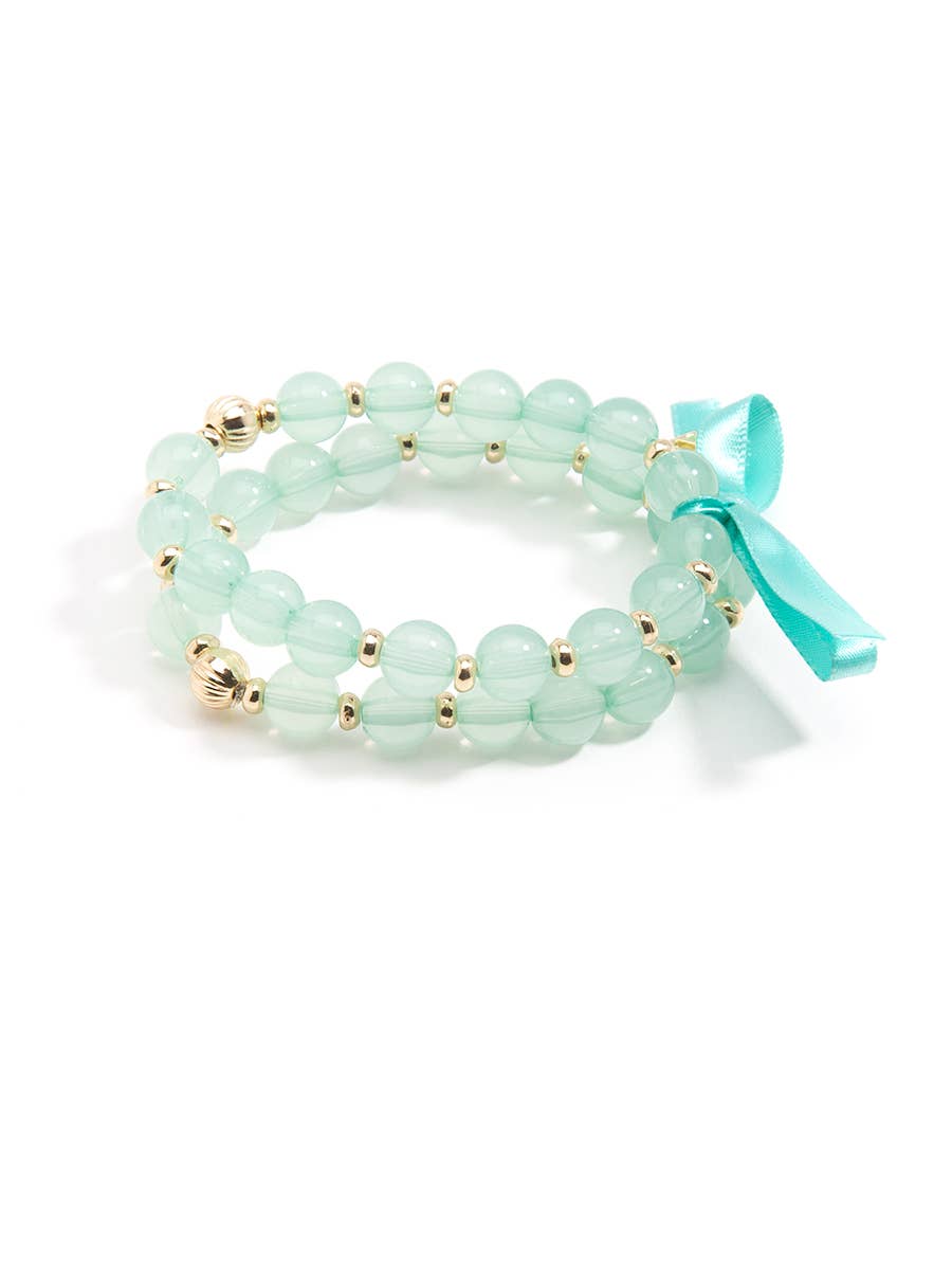 Double Beaded Bauble Bracelet
