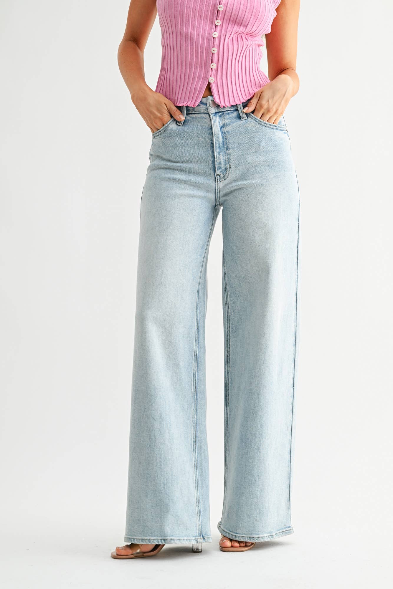 Palazzo Wide Leg Jean