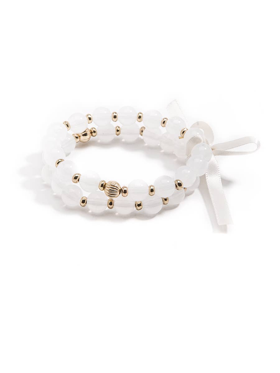 Double Beaded Bauble Bracelet