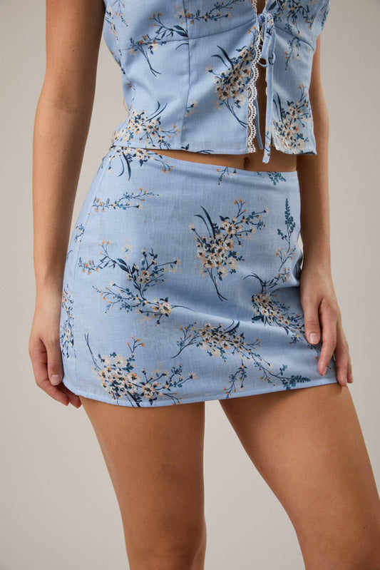 HIGH WAISTED MINI SKORT