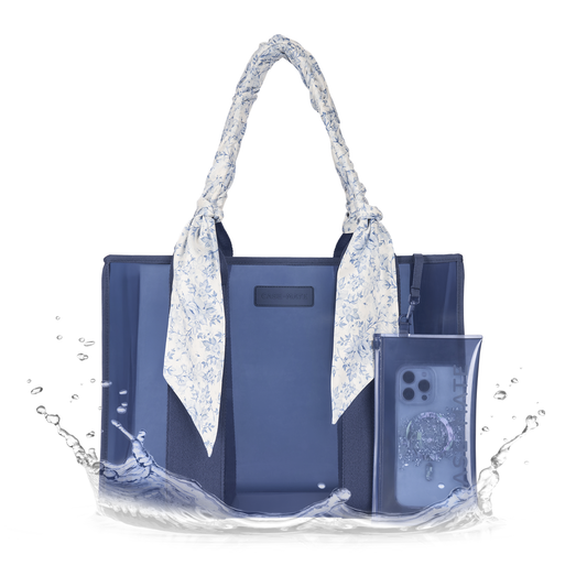 Case-Mate Something Navy Twilly Jelly Tote Bag
