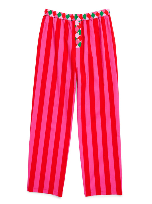 Festive stripe PJ pants