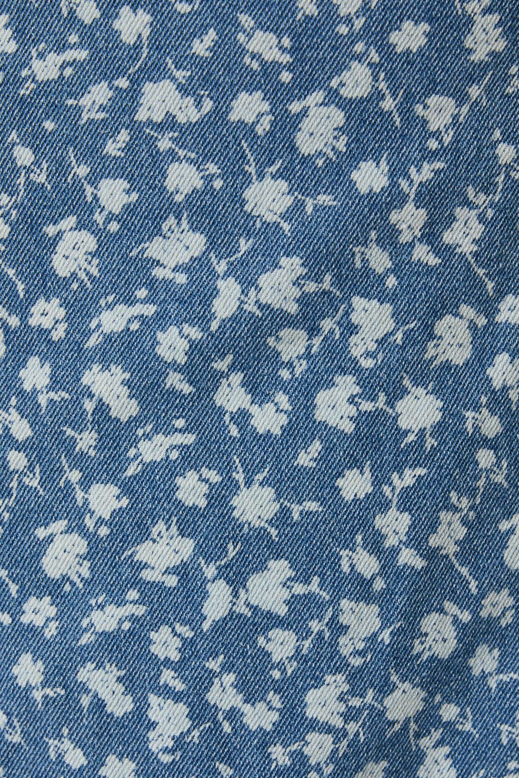 STRAPLESS MINI DENIM DRESS