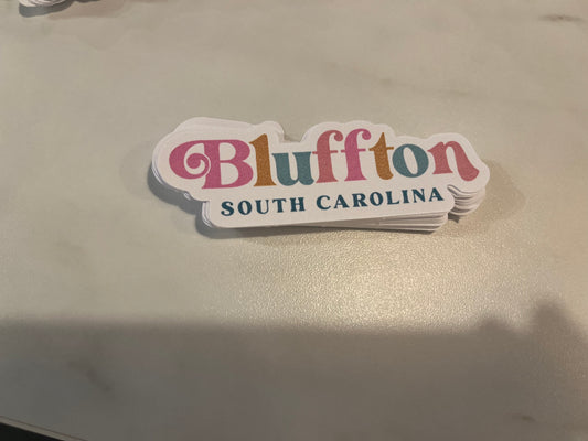 UB Bluffton local sticker