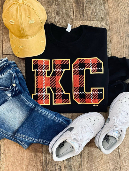 Plaid KC Sweatshirt