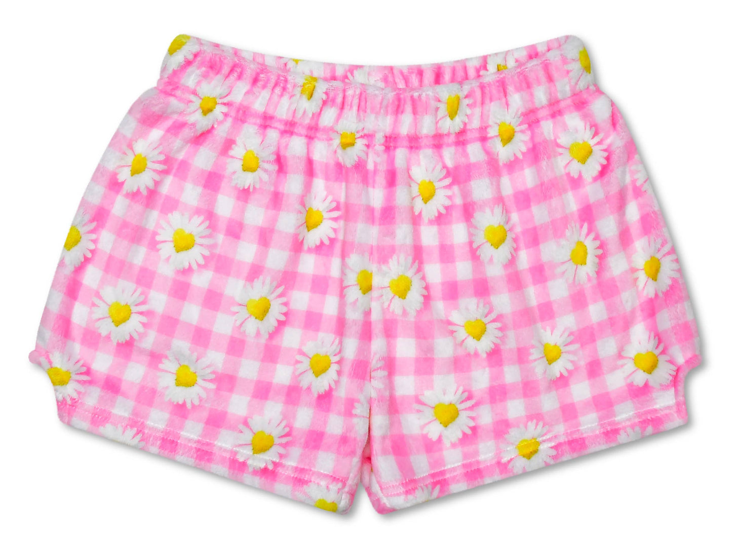 Daisy Love Plush Shorts (Medium (10-12))