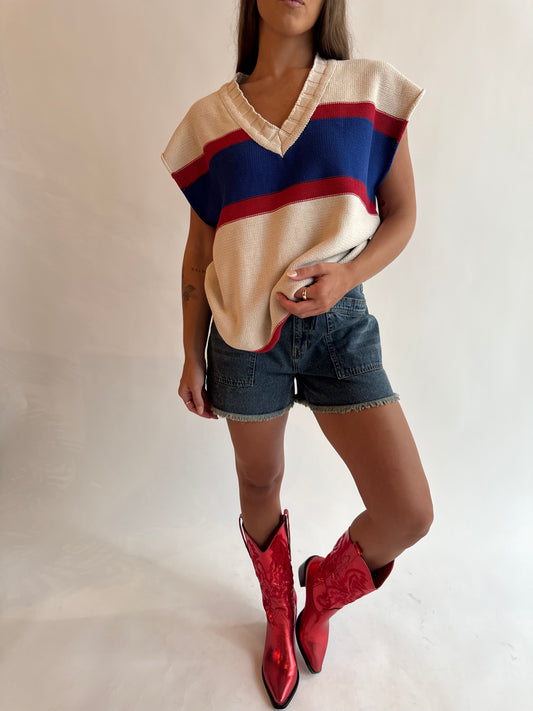 Pep rally sweater vest