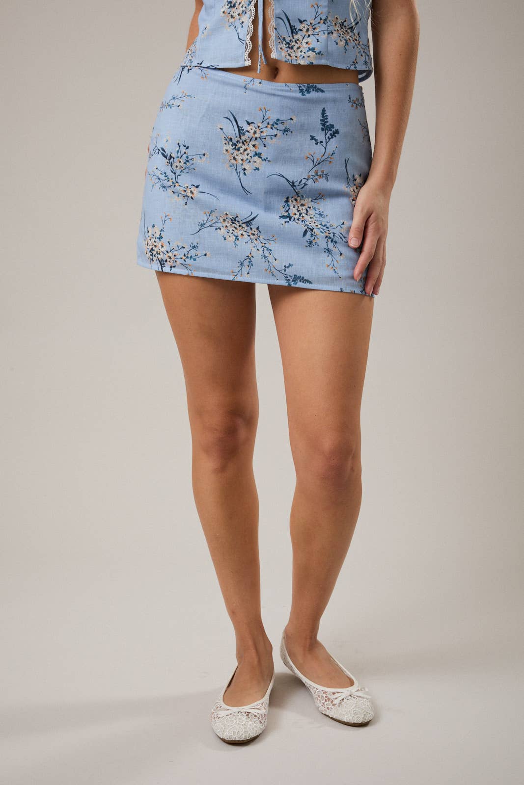 HIGH WAISTED MINI SKORT