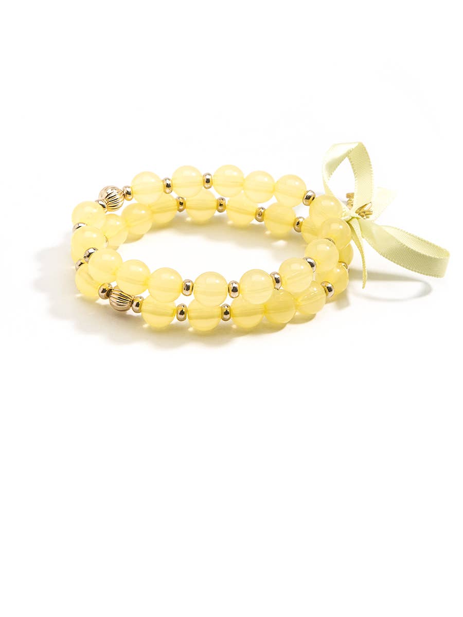 Double Beaded Bauble Bracelet
