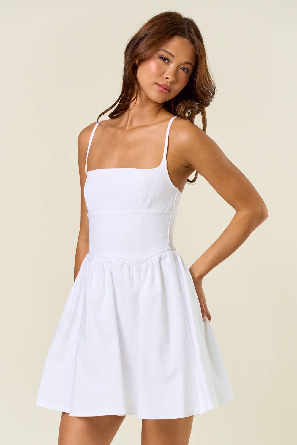 Fit & Flare Mini Dress