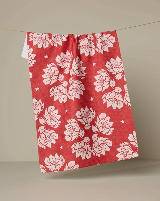 Maverick Floral Tea Towel