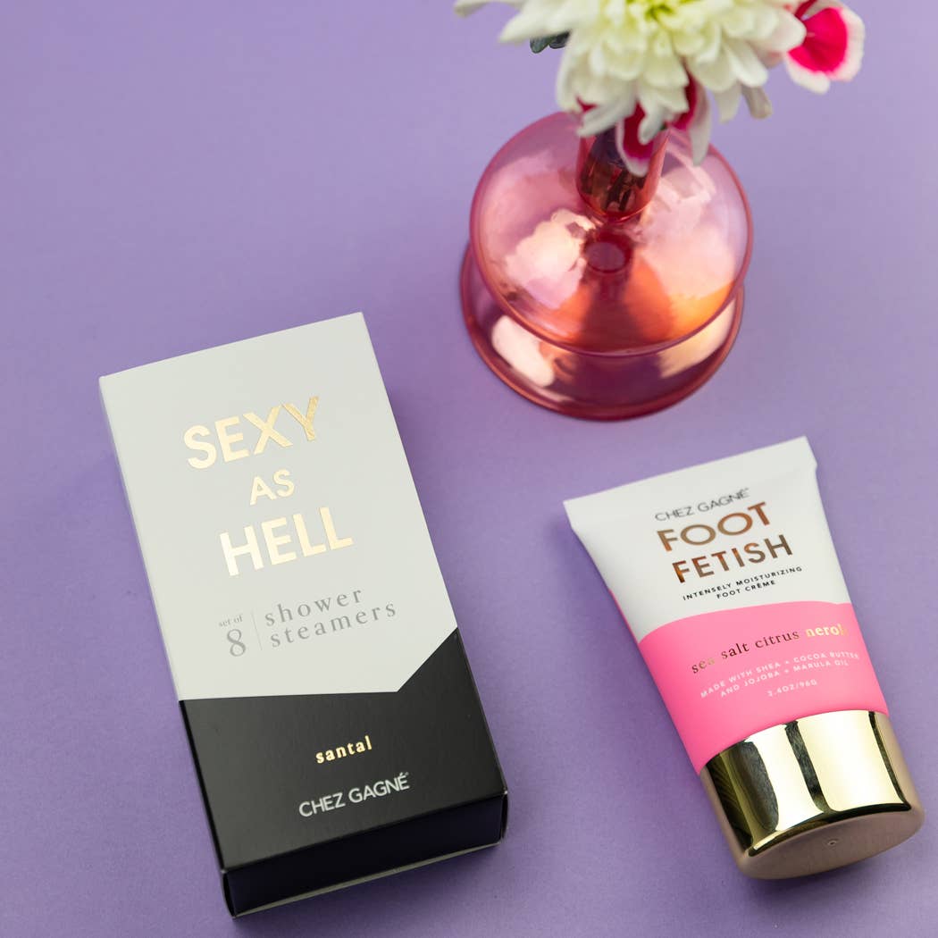 Foot Fetish - Clean + Vegan Foot Crème - Sea Salt Citrus + Neroli - 3.4oz