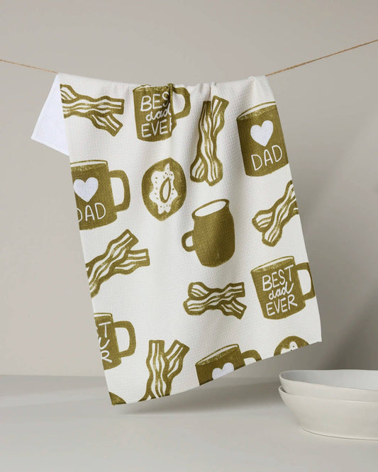 Dad Fuel Tea Towel
