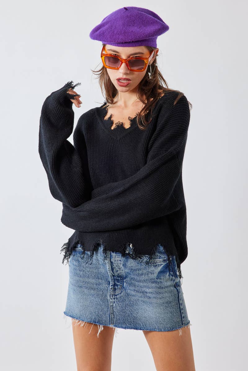 DENIM MINI SKIRT S7608