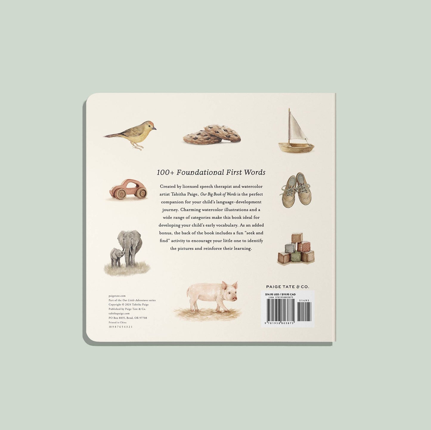 Our Big Book of First Words (Board Book)